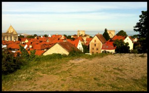 Utsikt över Visby
